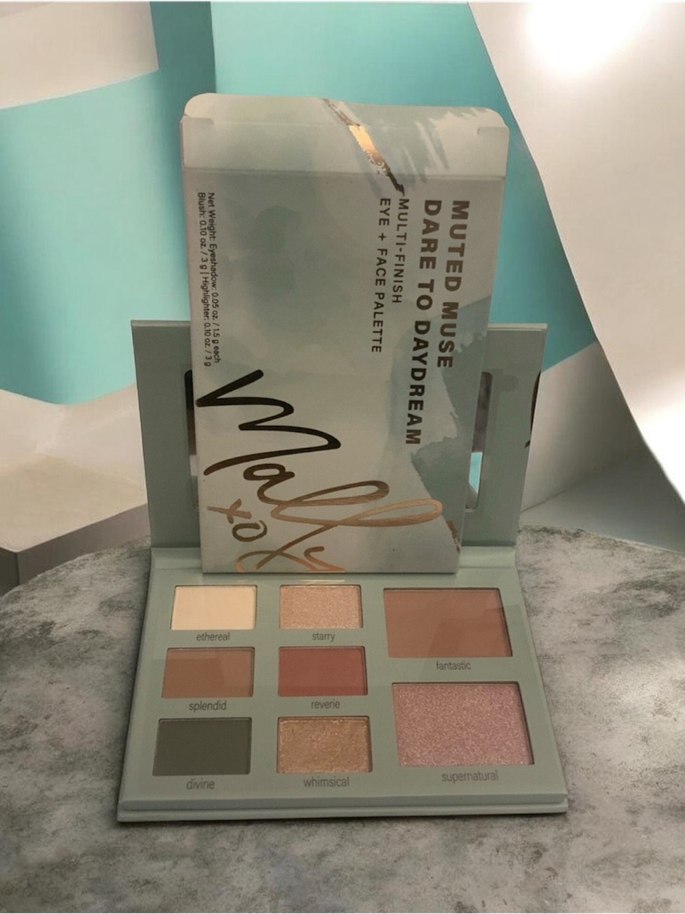 Mally muted muse Dare to daydream multi-finish the eye and face palette NIB 2